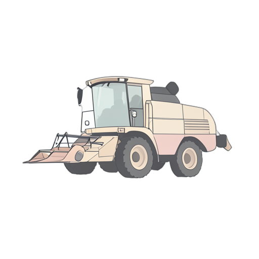 Sticker Combine Harvester