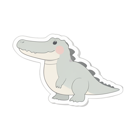 Sticker Coccodrillo