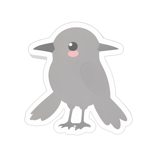 Sticker Crow