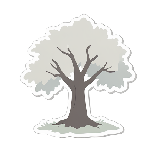Sticker Árbol muerto