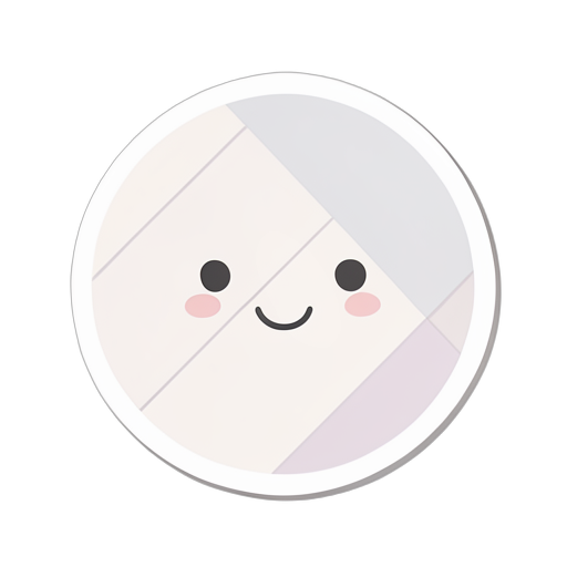 Sticker Diagonal Lines