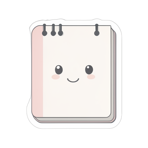 Sticker dziennik
