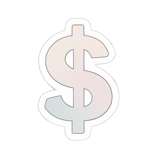 Sticker 美元符号