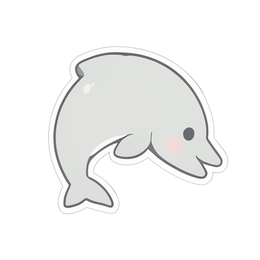 Sticker Dolphin