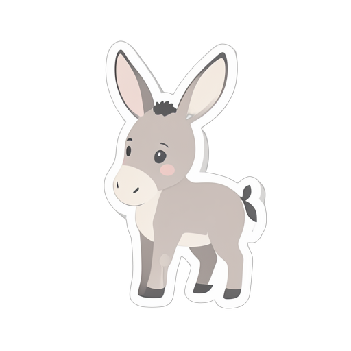 Sticker Donkey