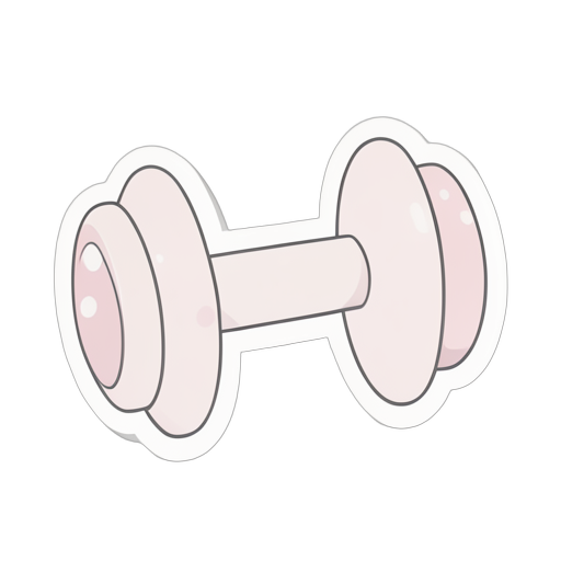 Sticker Haltère