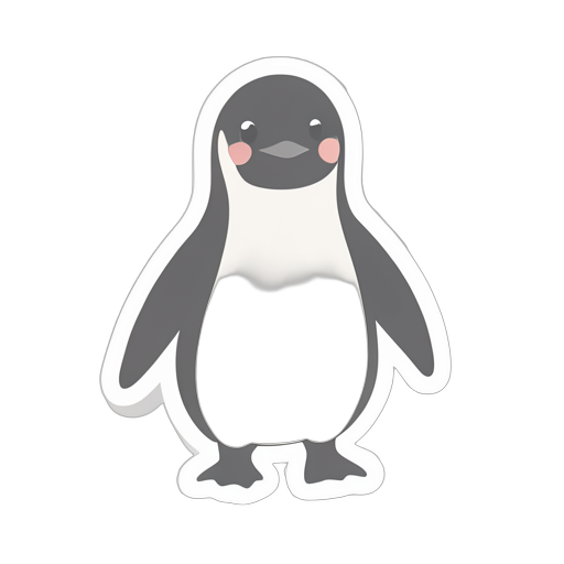 Sticker Emperor Penguin