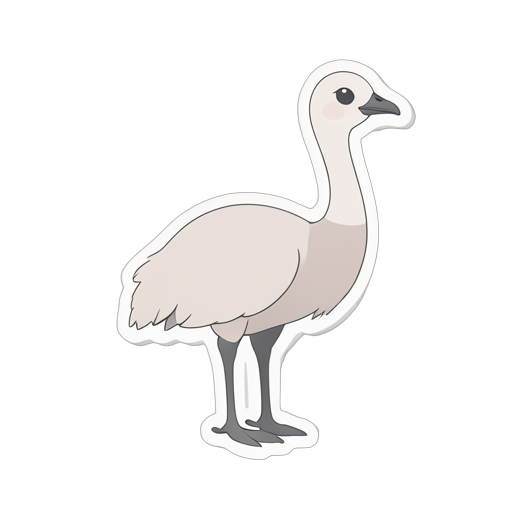 Sticker エミュー