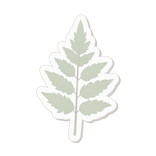 Sticker Fern