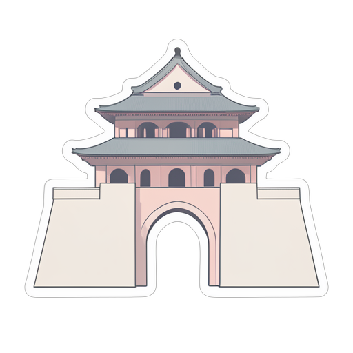 Sticker Verboden stad