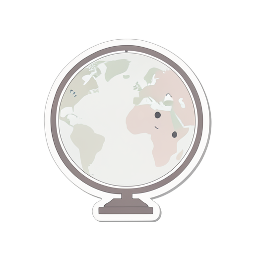 Sticker Globo