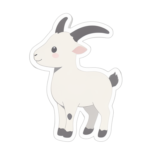Sticker Chèvre