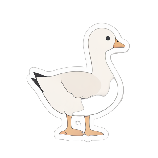 Sticker Kaczka