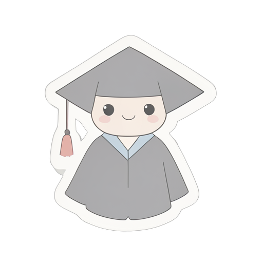 Sticker ชุดครุย