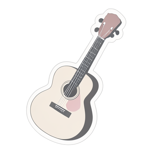 Sticker 어쿠스틱 기타