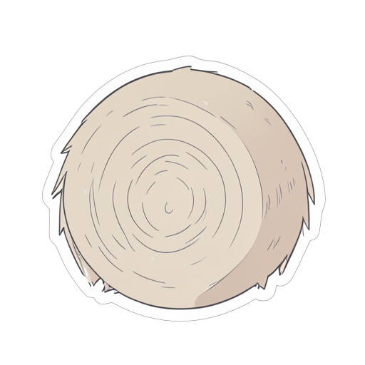 Sticker Hay Bale