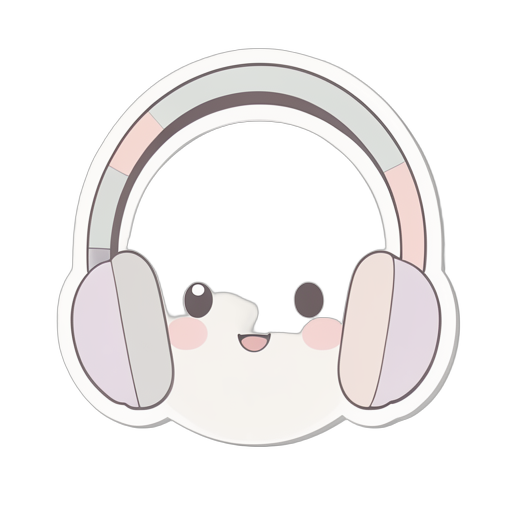 Sticker Kopfhörer
