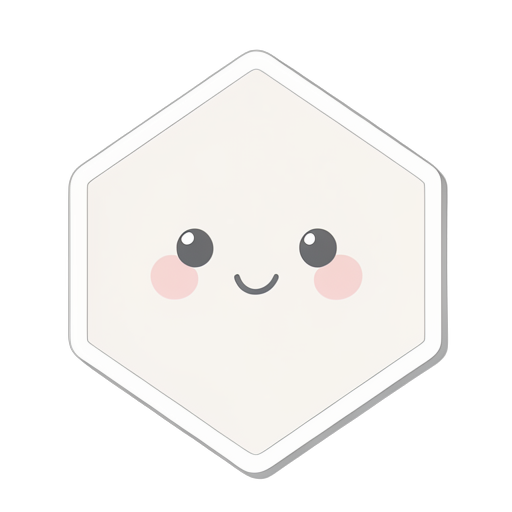 Sticker Hexagon