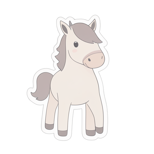 Sticker paard