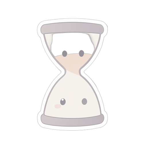 Sticker Hourglass