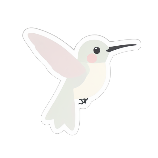 Sticker Hummingbird