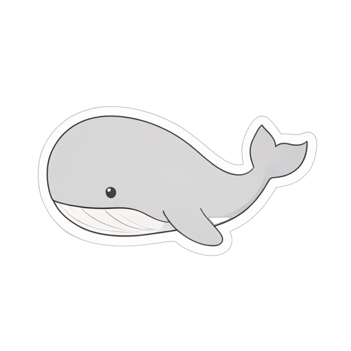 Sticker Humpback Whale