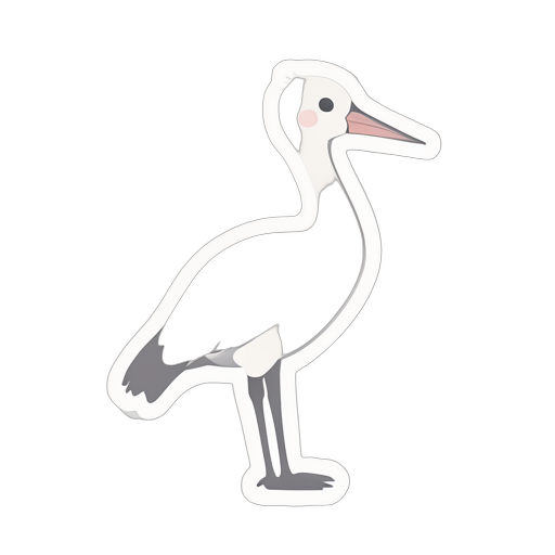 Sticker Ibis