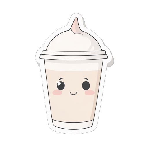 Sticker قهوة مثلجة