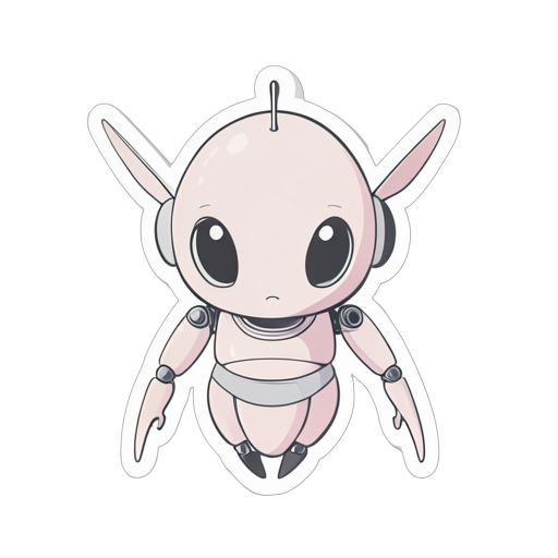 Sticker Alien insectoïde