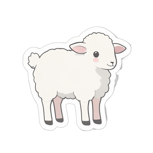 Sticker Agnello