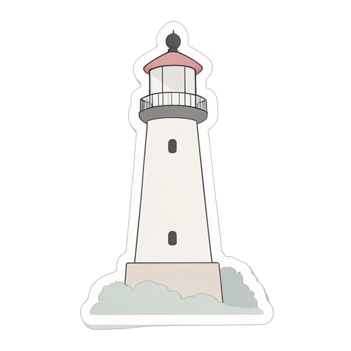 Sticker Leuchtturm