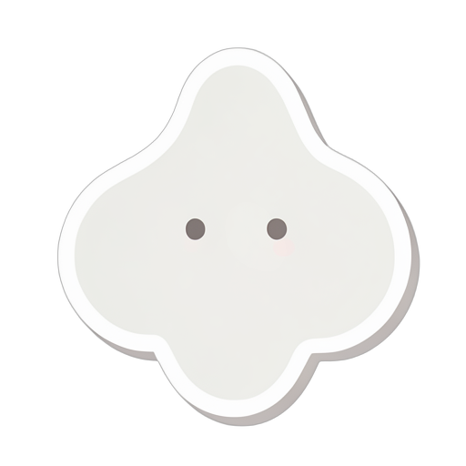 Sticker Liquid Shape