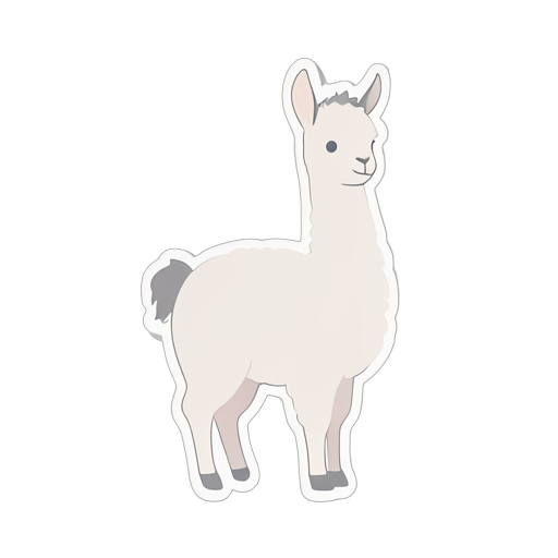 Sticker Llama