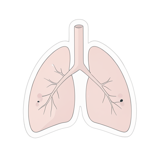 Sticker Pulmões Internos
