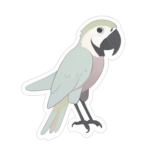 Sticker Macaw