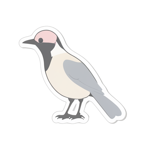 Sticker 까치