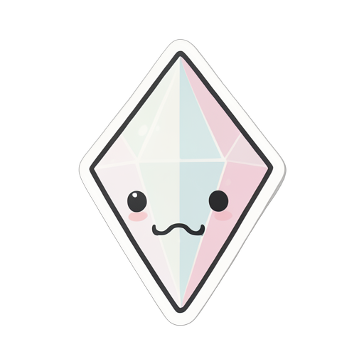 Sticker Cristal de maná