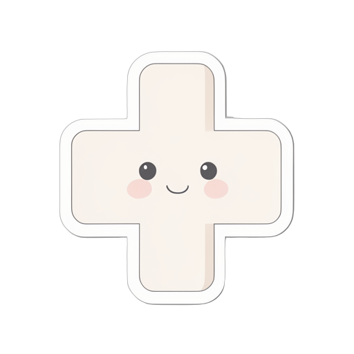 Sticker Medical Cross