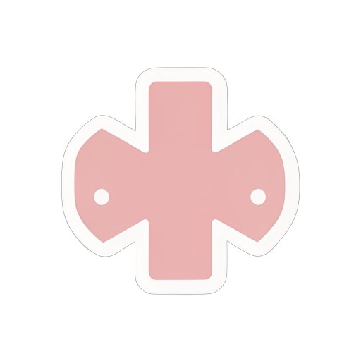 Sticker Medisch kruis