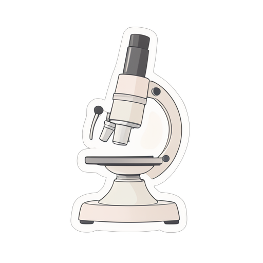 Sticker Mikroskop