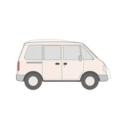 Sticker ميني فان