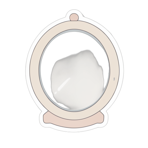 Sticker Cermin