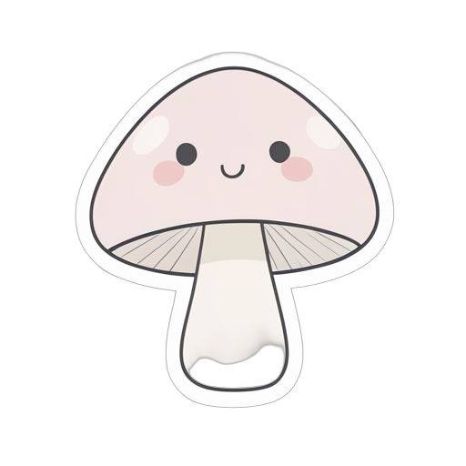 Sticker Mushroom