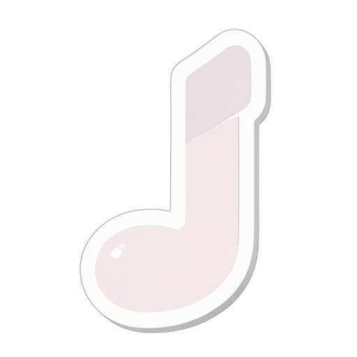 Sticker Music Note