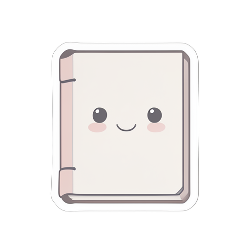 Sticker notitieboek