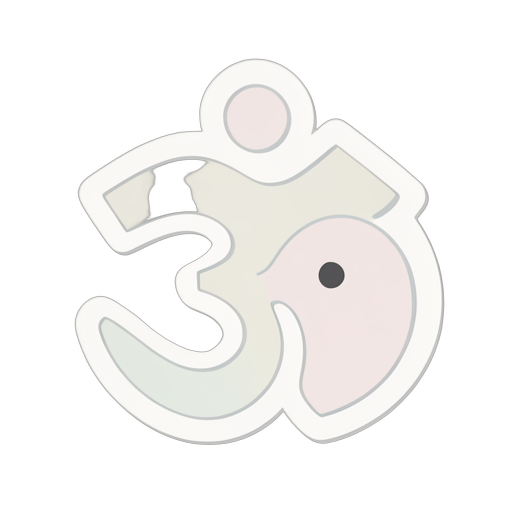 Sticker Om