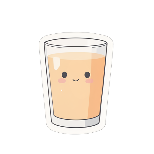 Sticker Succo d'arancia