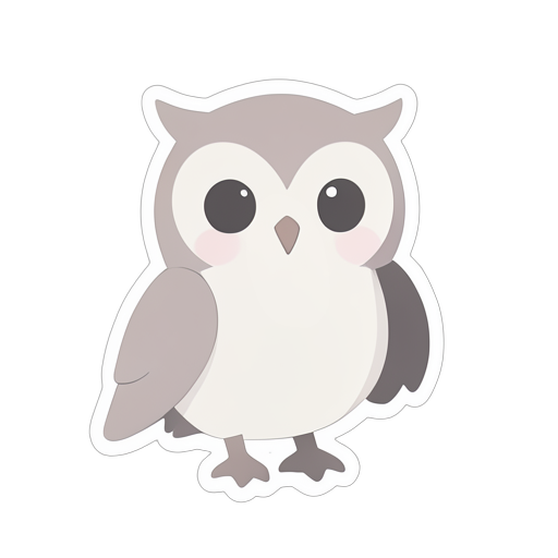 Sticker นกฮูก