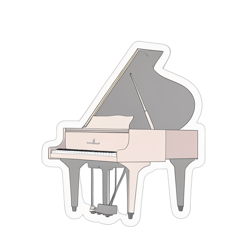 Sticker 大钢琴