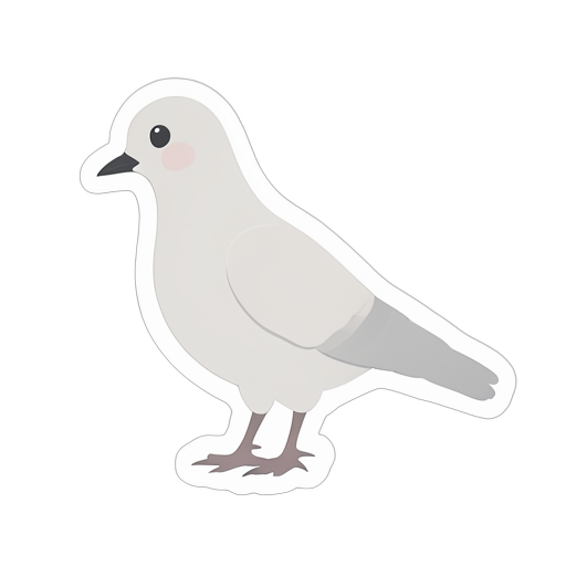Sticker 비둘기